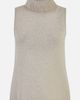 Yumi Yumi Knitted Roll Neck Sleeveless Jumper - 2