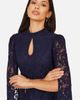 Yumi Yumi Lace Fitted Midi Dress - 5