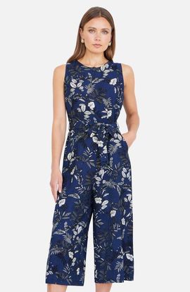 Yumi Yumi Leaf Culotte Jumpsuit