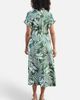 Yumi Yumi Leaf Print Midi Shirt Dress - 2