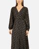 Yumi Yumi Long Sleeve Foil Print Midi Dress - 5