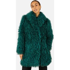Yumi Yumi Luxe Long Hair Faux Fur Coat