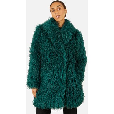 Yumi Yumi Luxe Long Hair Faux Fur Coat