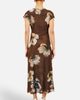 Yumi Yumi Mesh Floral Midi Dress - 3