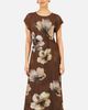 Yumi Yumi Mesh Floral Midi Dress - 5