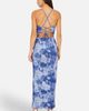Yumi Yumi Mesh Ruched Midi Dress - 3