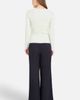 Yumi Yumi Metallic Thread Rib Wrap Knitted Top - 3