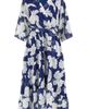 Yumi Yumi Midi Dip Hem Wrap Dress - 2