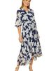 Yumi Yumi Midi Dip Hem Wrap Dress - 3