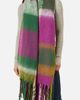 Yumi Yumi Oversize Brushed Fringe Checked Scarf - 5