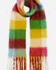 Yumi Yumi Oversize Checked Soft Tassel Scarf - 2