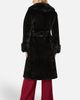 Yumi Yumi Oversize Collar Wrap Faux Fur Coat - 3