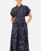Yumi Yumi Paisley Belted Midi Shirt Dress - 2