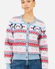 Yumi Yumi Penquin Fairisle Cardigan - 5