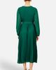 Yumi Yumi Pleated Wrap Midi Dress - 3