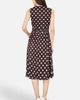 Yumi Yumi Polka Dot Mesh Wrap Skater Dress - 4