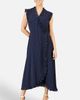 Yumi Yumi Polka Dot Midi Wrap Dress - 1