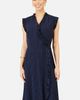 Yumi Yumi Polka Dot Midi Wrap Dress - 5