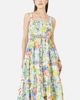 Yumi Yumi Print Cotton Midi Sun Dress - 1