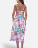 Yumi Yumi Printed Midi Sun Dress - 2