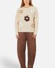 Yumi Yumi Relaxed Crochet Flower Jumper - 2