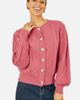 Yumi Yumi Relaxed Fit Cable Cardigan - 1