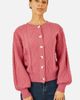 Yumi Yumi Relaxed Fit Cable Cardigan - 5