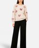 Yumi Yumi Relaxed Knit Sequin Bow Jumper - 2