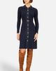 Yumi Yumi Rib Knit Skater Shirt Dress - 2
