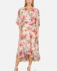 Yumi Yumi Ruffle-Hem Wrap Midi Dress - 1