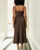 Yumi Yumi Satin Cowl Neck Midi Slip Dress - 5