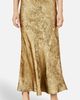 Yumi Yumi Satin Mid Rise Midi Skirt - 1