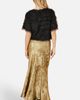 Yumi Yumi Satin Mid Rise Midi Skirt - 3