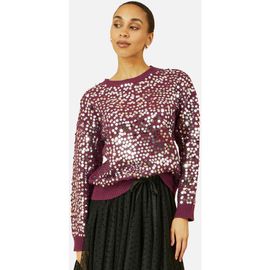 Yumi Yumi Sequin Relaxed Fit Sweater