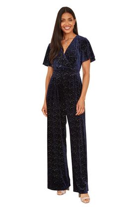 Yumi Yumi Sparkle Velvet Jumpsuit