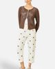Yumi Yumi Spot Print Cotton Canvas Chinos - 2