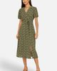 Yumi Yumi Spot Wrap Midi Tea Dress - 2
