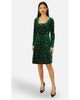 Yumi Yumi Starburst Foil Print Skater Dress - 1