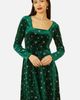 Yumi Yumi Starburst Foil Print Skater Dress - 5