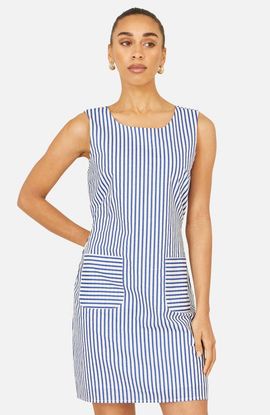 Yumi Yumi Stripe Cotton Shift Dress