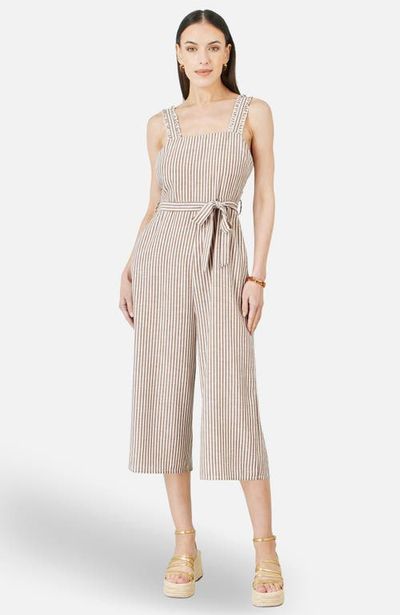 Yumi Yumi Stripe Strappy Jumpsuit
