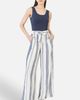 Yumi Yumi Tie Belt Linen Mix Cropped Trousers - 5
