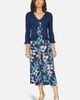Yumi Yumi Tie Up Ribbed Frill Hem Cardigan - 3