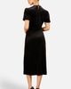 Yumi Yumi Velvet Embellised Neckline Midi Dress - 3