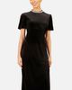 Yumi Yumi Velvet Embellised Neckline Midi Dress - 5