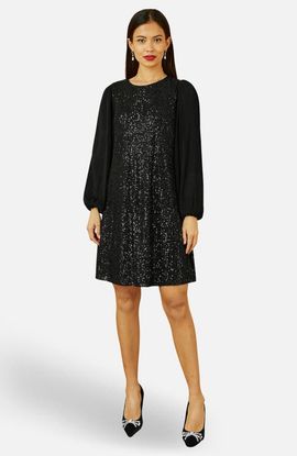 Yumi Yumi Velvet Sequin Tunic Dress