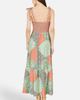 Yumi Yumi Viscose Patchwork Ruched Maxi dress - 3
