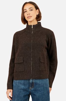 Yumi Yumi Zip Up Cardigan
