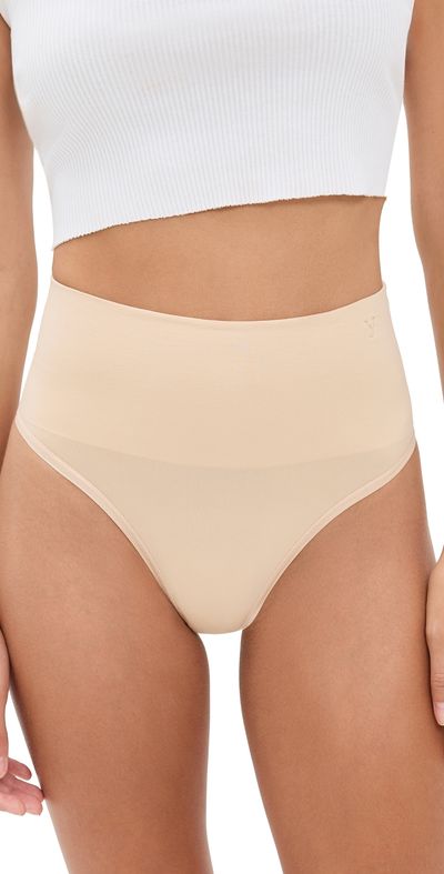 Yummie Yummie Seamlessly Shaped Ultralight Thong Frappe