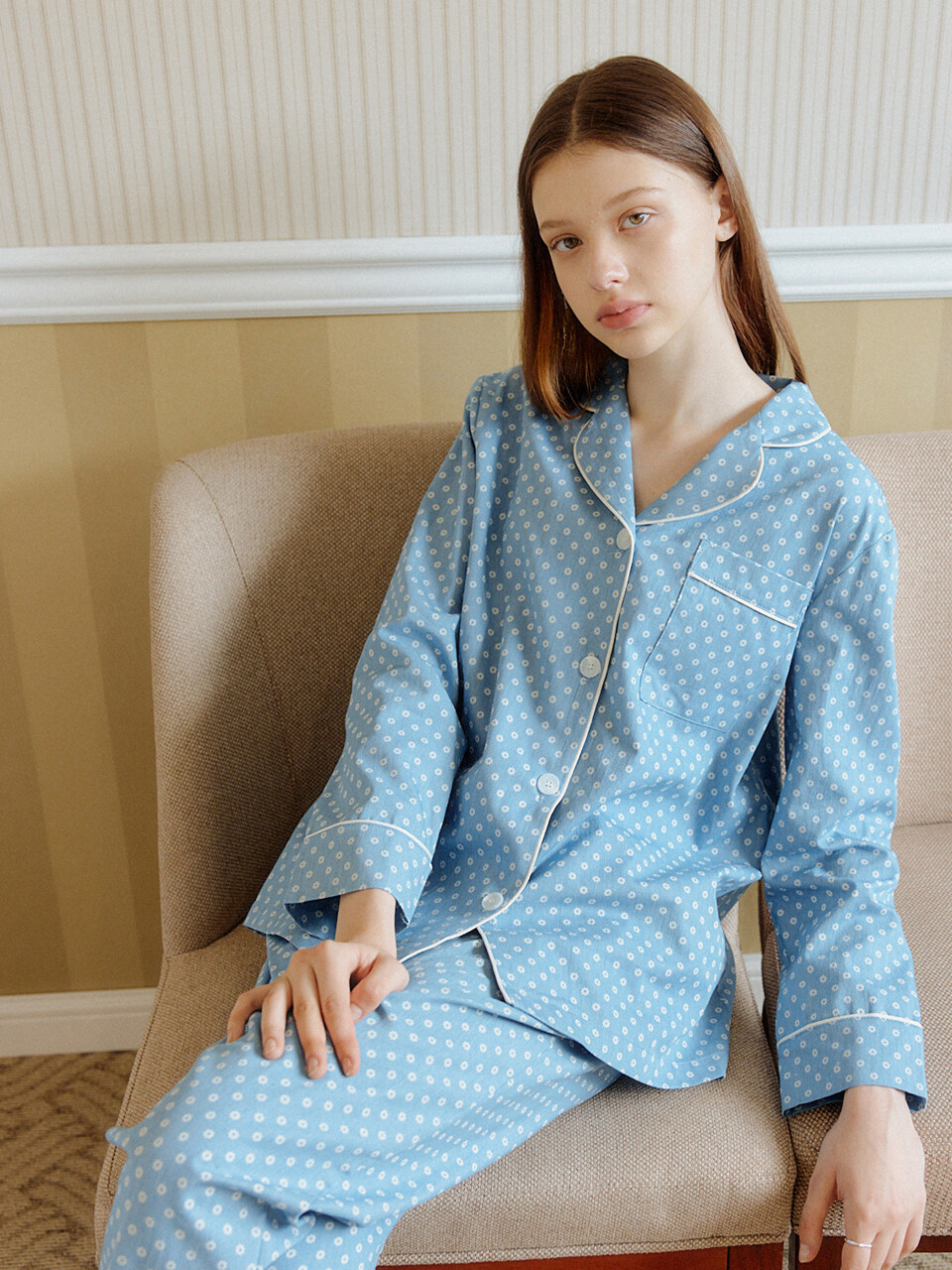 YUPPE Denim Pajama_Sky Blue
